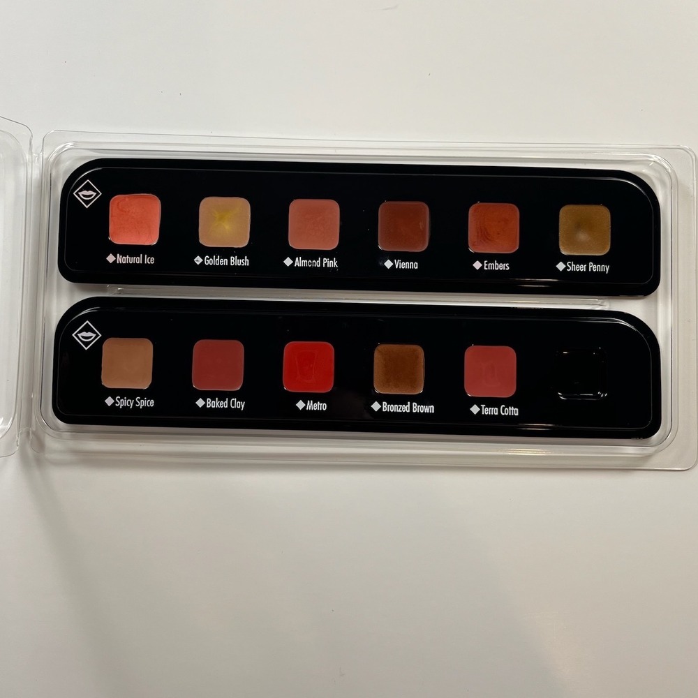 Artistry Perfect Moisture Lip Colour Refill Palette Warm 11 Shades Amway Exp '99